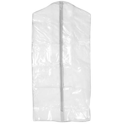 Imagem de Capa Protetora Cristal Vestido Zíper 120X158Cm Transparente