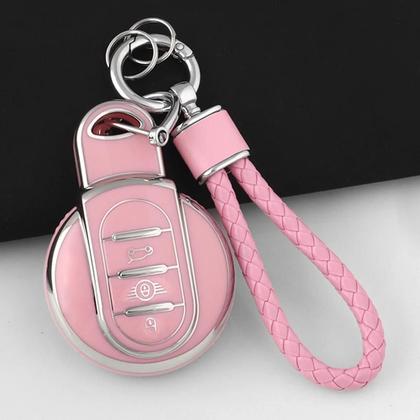 Imagem de Capa Protetora De Chave De Carro TPU Para BMW MINI COOPER S ONE JCW, Estojo Para Chave F54 F55 F56
