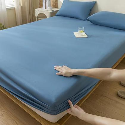 Imagem de Capa Protetora de Colchão Casal  em Poliester  Tingido com Zíper