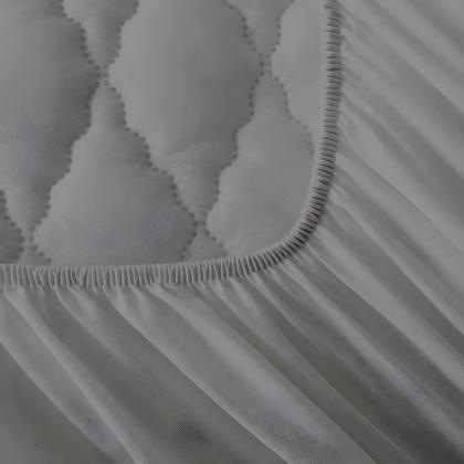 Imagem de Capa Protetora de Colchão King Impermeável Com Elástico Serene Confort