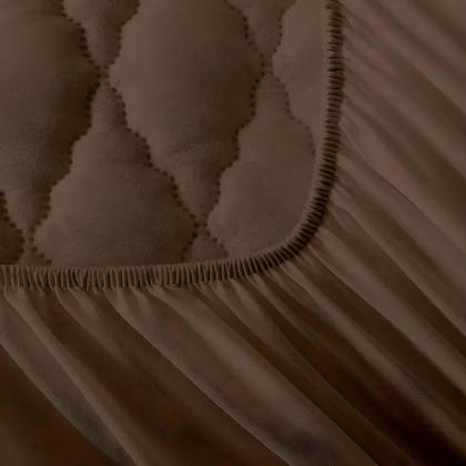 Imagem de Capa Protetora de Colchão Queen Impermeável Com Elástico Serene Confort