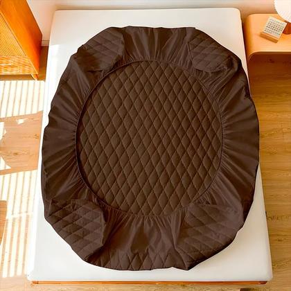 Imagem de Capa Protetora de Colchão Queen Impermeável Com Elástico Serene Confort