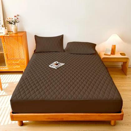 Imagem de Capa Protetora de Colchão Queen Impermeável Com Elástico Serene Confort