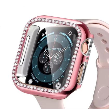 Imagem de Capa Protetora De Diamante Para Apple Watch Series 9 8 7 6 SE 5 38mm 44mm 40mm 41mm 45mm 42mm IWatch