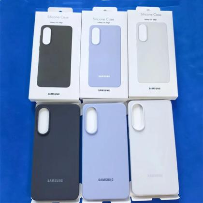 Imagem de Capa Protetora De Silicone Líquido Sedoso Com Toque Macio Para Samsung Galaxy S25 Edge 5G SM-S9370