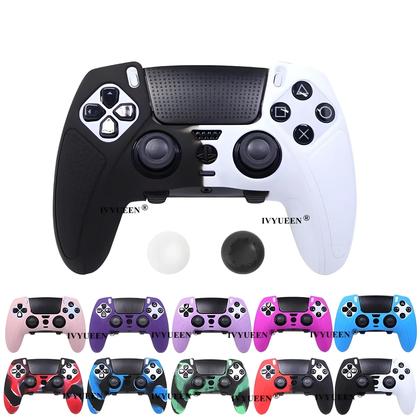 Imagem de Capa Protetora De Silicone Macio Para Controle PS5 DualSense Edge Com Grips Para Os Botões