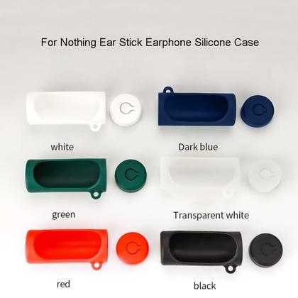 Imagem de Capa protetora de silicone para fone de ouvido Bluetooth Nothing Ear Stick