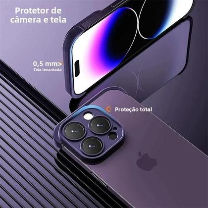 Imagem de Capa Protetora de Silicone para iPhone 14, 13, 12, 15, 16 e Pro Max - Sem Moldura