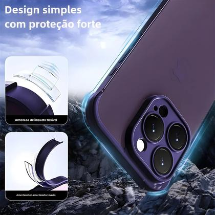 Imagem de Capa Protetora De Silicone Sem Borda Para Lente Para iPhone 17 16 15 14 13 12 pro Max plus 15Pro