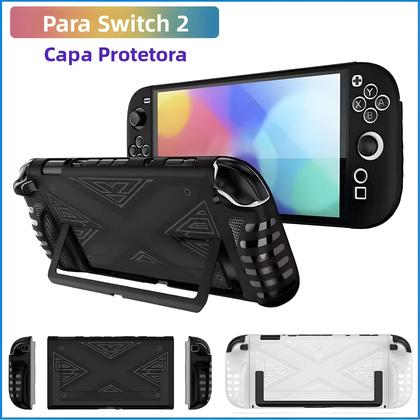 Imagem de Capa Protetora De Silicone TPU Para Joy-Con Switch 2 - Acessório De Proteção E Empunhadura Divisível
