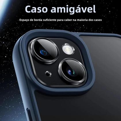 Imagem de Capa Protetora de Vidro Temperado para Câmera do iPhone 15 Pro Max/14 Plus/13 Mini/15 Pro/14 Pro