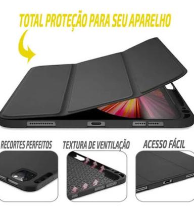 Imagem de Capa Protetora Fundo Transparente Para Tab Galaxy S9fe+