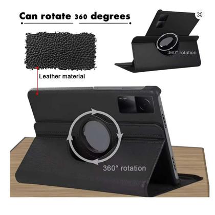 Imagem de Capa Protetora Giratória 360 para Tablet Xiaomi Redmi Pad 7 Pro 11,2' + Caneta Touch