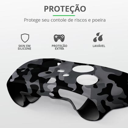 Imagem de Capa Protetora GXTrust 749K para Controle Xbox Series X/S, Silicone Antiderrapante, Preto - 24176