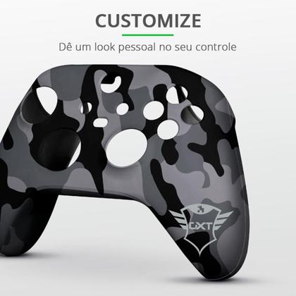 Imagem de Capa Protetora GXTrust 749K para Controle Xbox Series X/S, Silicone Antiderrapante, Preto - 24176
