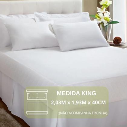 Imagem de Capa Protetora Impermeável De Colchão Solteiro Casal Queen King 100 Algodão Kacyumara