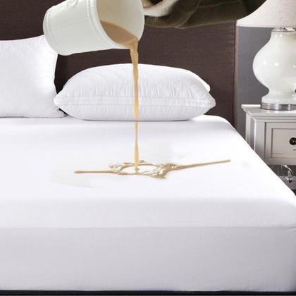 Imagem de Capa Protetora Impermeável Malha Colchão Queen Atura Até 35 cm Cama Box Antialérgica Anti- Ácaro