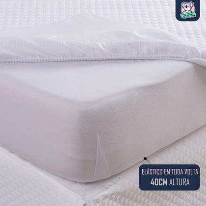 Imagem de Capa Protetora Impermeável para Colchão Queen c/ 4 Camadas de Proteção