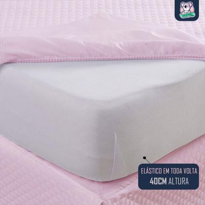 Imagem de Capa Protetora Impermeável para Colchão Queen c/ 4 Camadas de Proteção
