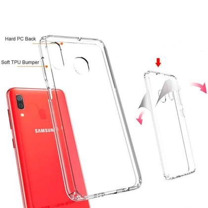 Imagem de Capa Protetora Lift Crystal Hybrid para Samsung Galaxy A20 / A30 - Transparente - Lift Cases