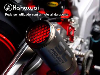 Imagem de Capa protetora moto Fazer 250/150 com baú