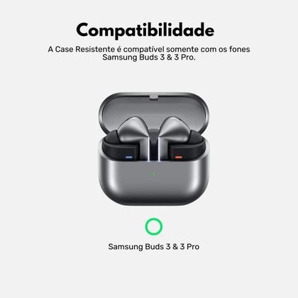 Imagem de Capa Protetora Nerdcase Compatível com Samsung Galaxy Buds 3/3 Pro, Baby Yoda