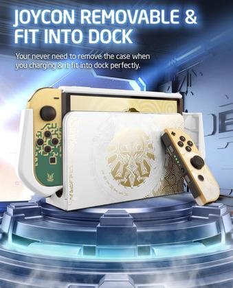 Imagem de Capa protetora Nintendo Switch OLED de 7 polegadas Mumba Dockable