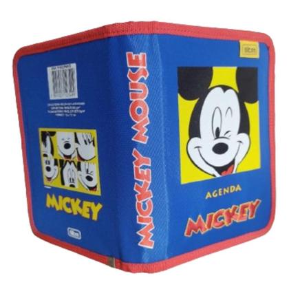 Imagem de Capa Protetora Para Agenda Caderno Com Zíper escolar Mickey