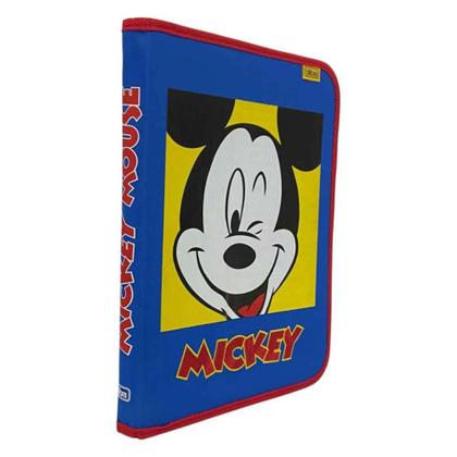Imagem de Capa Protetora Para Agenda Caderno Com Zíper escolar Mickey