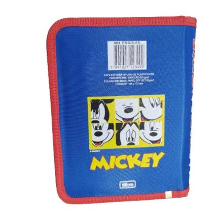 Imagem de Capa Protetora Para Agenda Caderno Com Zíper escolar Mickey