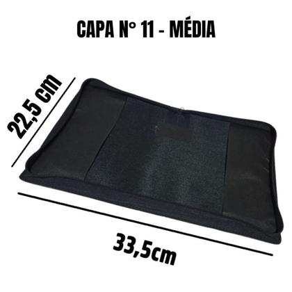Imagem de Capa Protetora para Bíblia Média Feminina com Zíper Escrito O Senhor é Meu Pastor  Pink N 11