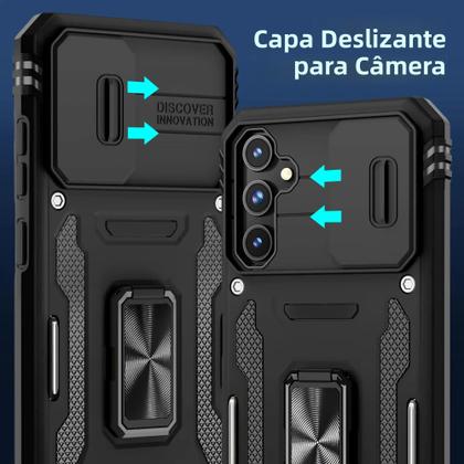 Imagem de Capa Protetora Para Câmera Deslizante Resistente Para Samsung Galaxy S23 FE S24 Ultra S23 Ultra A15