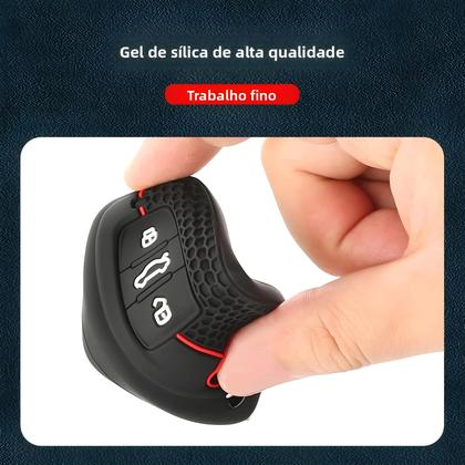 Imagem de Capa Protetora Para Chave De Carro Audi Para A1 A2 A3 A4 A5 A6 A7 A8 Q1 Q2 Q3 Q4 Q5 Q6 Q7 S3 S4 S5