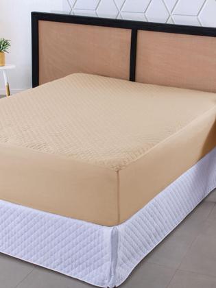 Imagem de Capa Protetora Para Colchão Cama Casal Padrão Impermeável Matelado Ultrassônico Com Elastico Serve Para Cama Box
