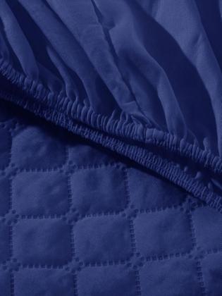 Imagem de Capa Protetora Para Colchão Cama Casal Queen Impermeável Matelado Ultrassônico Com Elastico Serve Para Cama Box