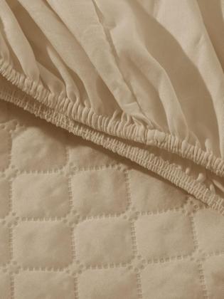 Imagem de Capa Protetora Para Colchão Cama Casal Queen Impermeável Matelado Ultrassônico Com Elastico Serve Para Cama Box