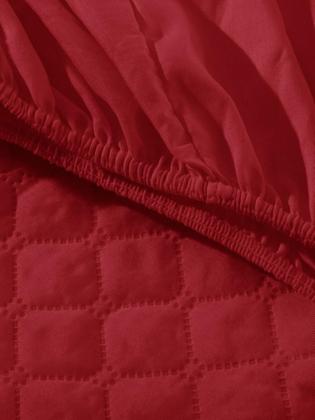 Imagem de Capa Protetora Para Colchão Cama Casal Queen Impermeável Matelado Ultrassônico Com Elastico Serve Para Cama Box