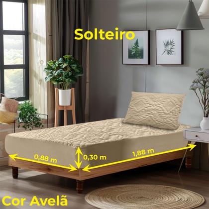 Imagem de Capa Protetora Para Colchão Matelado Avulso Solteiro Para Cama box Ou Normal