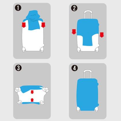 Imagem de Capa Protetora Para Mala De Viagem Bordo Poliester Qualis