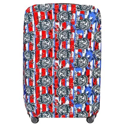Imagem de Capa Protetora para Mala Tamanho M Lavável Estampada Elástica 96% Poliéster 4% Elastano