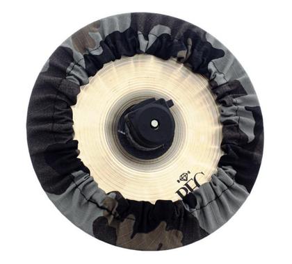Imagem de Capa Protetora para Pratos BC Signature Camuflado 08 by Drummers em algodão que limpa e protege