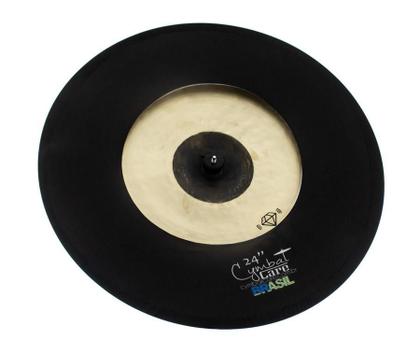 Imagem de Capa Protetora para Pratos de 24 BC Black Batera Clube Signature by Cymbal Care