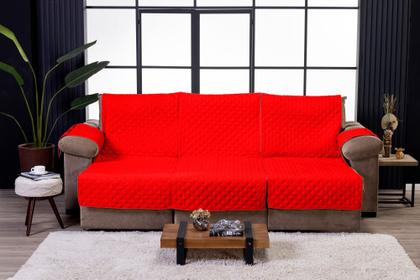 Imagem de Capa Protetora Para Sofá-cama Retrátil e Reclinável 3 Metros 3 Lugares de 1 Metro Cada