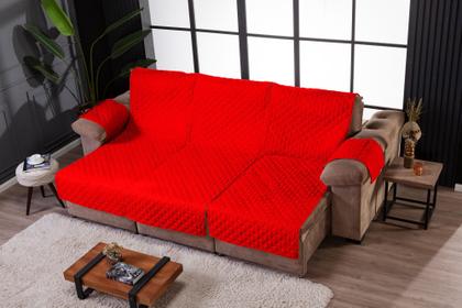 Imagem de Capa Protetora Para Sofá-cama Retrátil e Reclinável 3 Metros 3 Lugares de 1 Metro Cada