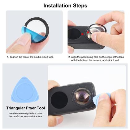 Imagem de Capa protetora PULUZ para Insta360 One X2 Lens Guard PC