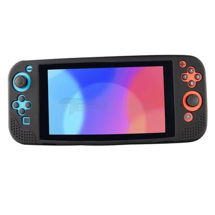 Imagem de Capa Protetora Silicone Para Nintendo Switch Oled Preta