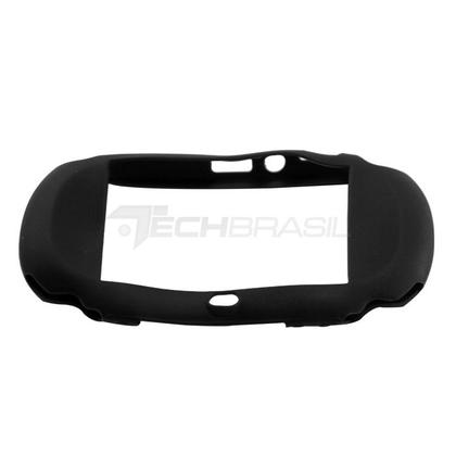 Imagem de Capa Protetora Silicone Para PS Vita 1000 Fat Preto