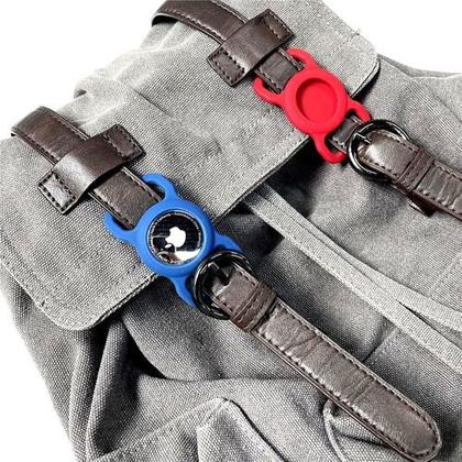 Imagem de Capa Protetora Silicone Premium Compativel Airtag Mochila