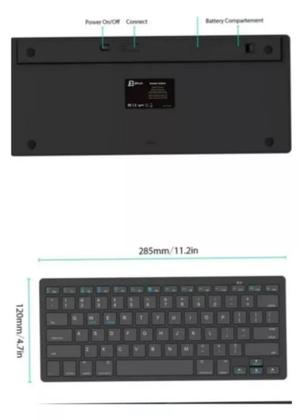 Imagem de Capa Protetora Smart + Teclado Bluetooth Para Tablet Samsung Galaxy S8 Ultra