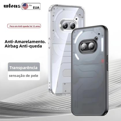 Imagem de Capa Protetora Transparente Fosca E Resistente a Impactos Para Nothing Phone 2a plus